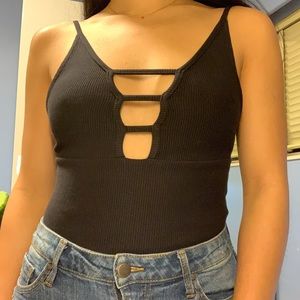 TOPSHOP black bodysuit